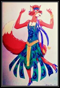 Foxy Flapper Charleston by SherryHillArt