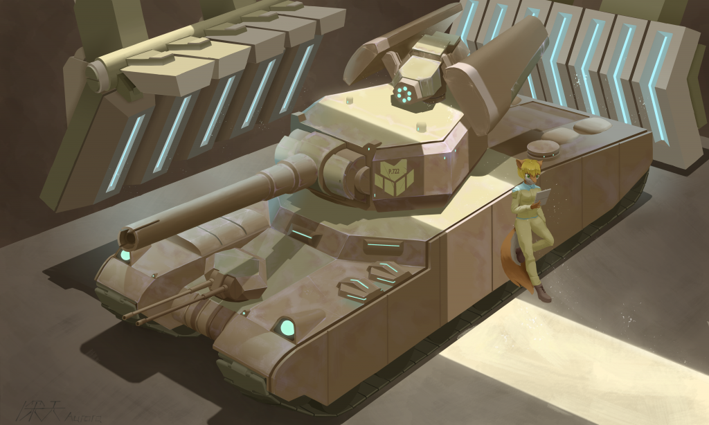 HXu-175-1 by 深天, ar, aurora, aurorarhythm, 坦克, 战车, 深天