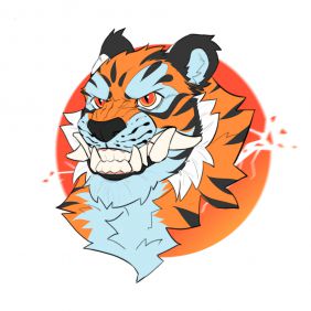 Saber-toothed tiger by 外卖很好吃