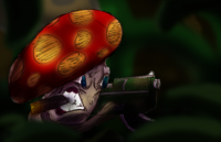 Mushroom Fungal Warfare by Jellofox