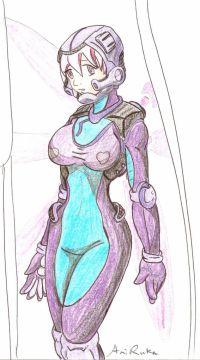 Ami (Gravity Gear concept character) by Jellofox