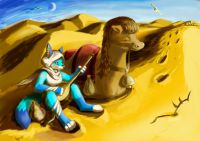 沙漠骆驼 by 溯语far