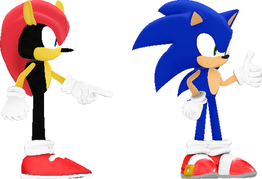 3d_mighty_and_sonic_sprites by shwapneel1999