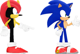 3d_mighty_and_sonic_sprites by shwapneel1999