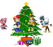Christmas featuring Amy, Sally, Marine and Tangle by Marc Brown part one by shwapneel1999