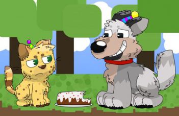 我的世界的生日什么的 by furrywolfdog