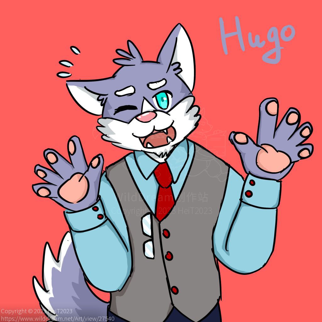 Hugo by HeiT2023, Furry, 哈士奇, 犬科