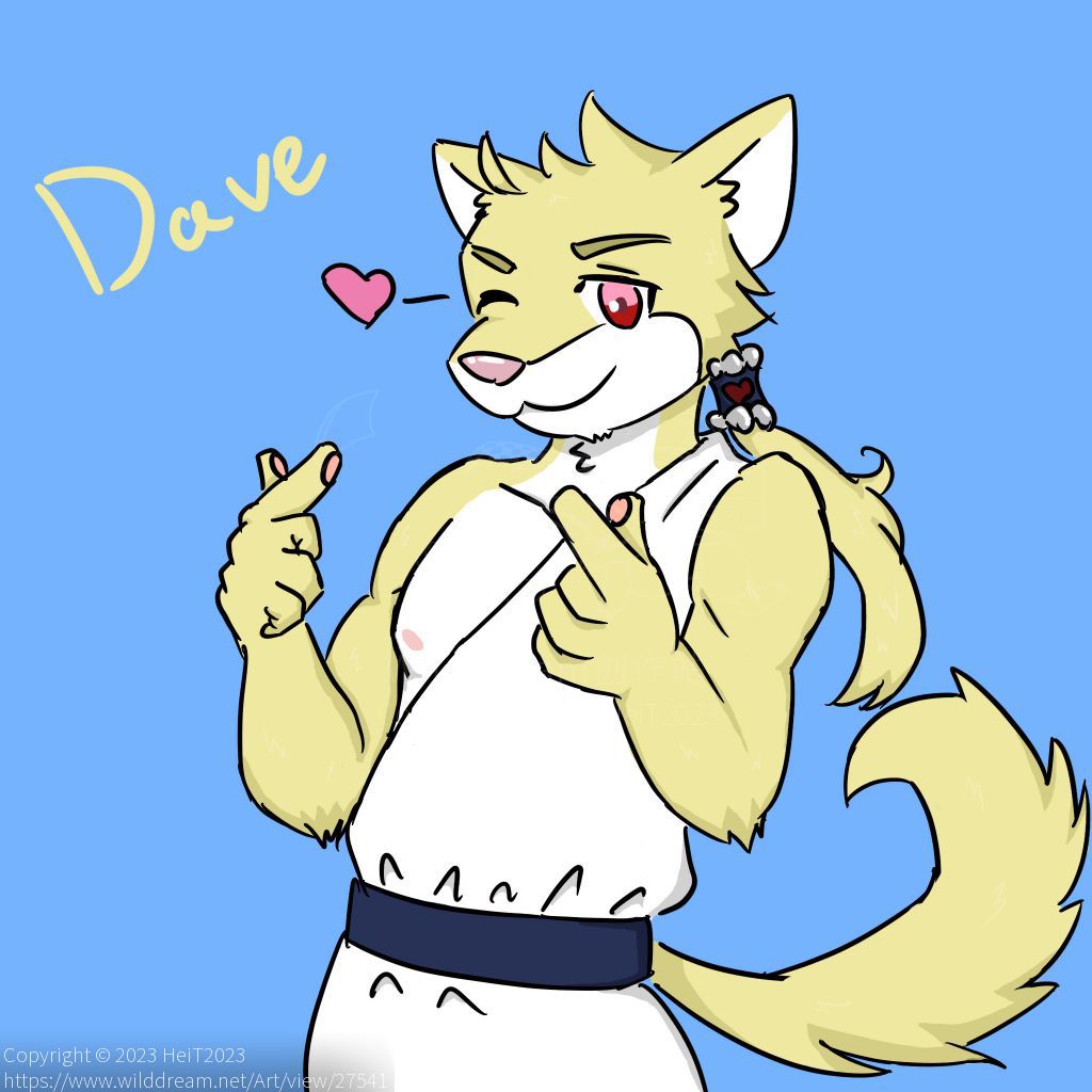 Dave by HeiT2023, Furry, 狼