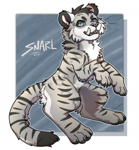 [Artfight2024]Snarl by 簡拾億