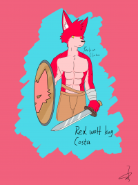 Red Wolf King Costa