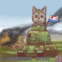 T-34瓦夏 by COMMANDER--WOLFE