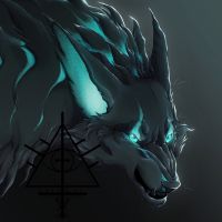 [commission] wolf by ScholarOfDespair