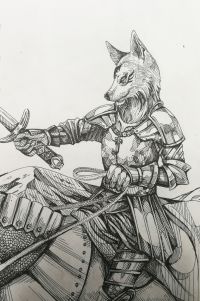 一位骑士先生 by FurryFenris