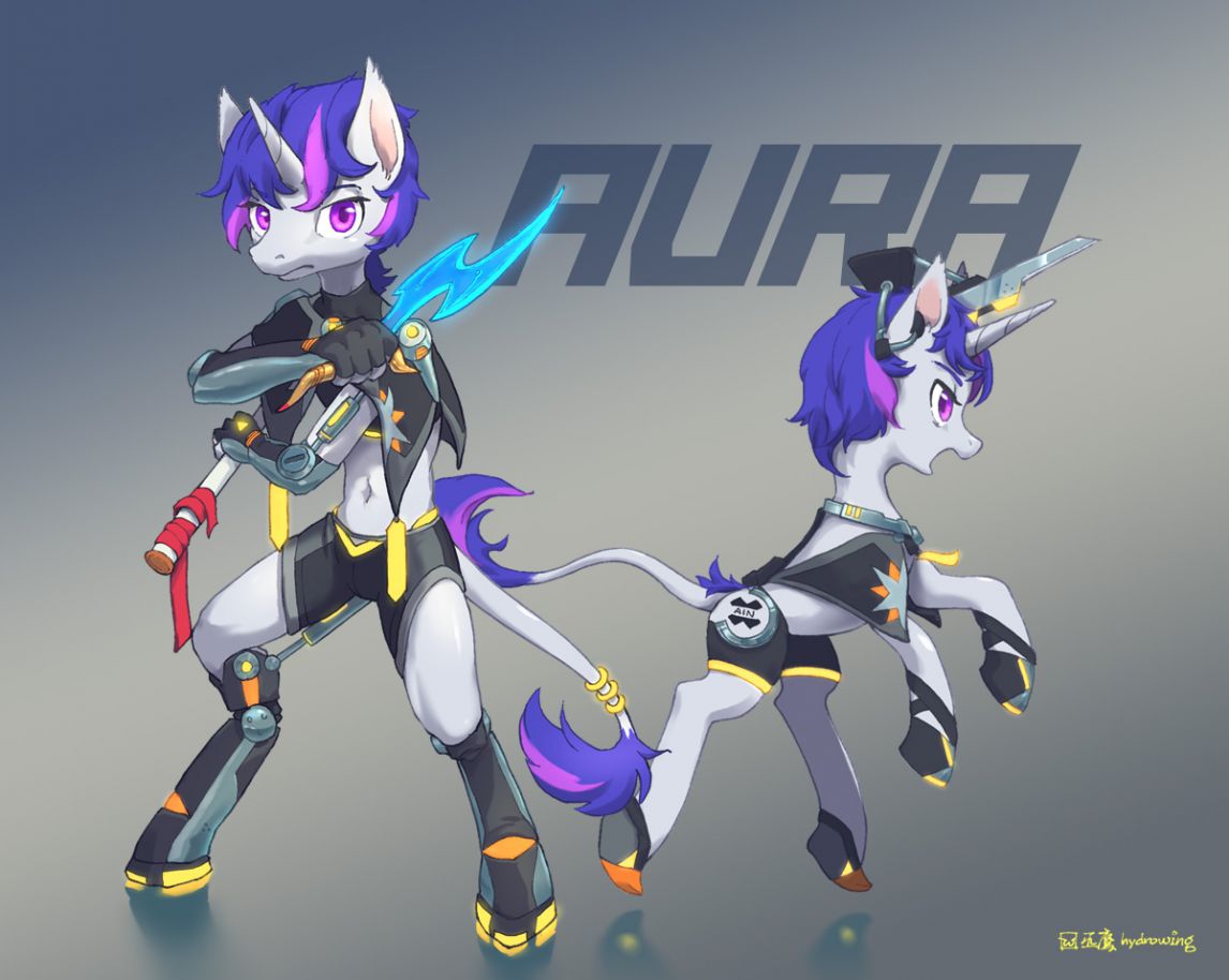Aura Ain by 巫鷹, 独角兽