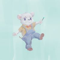 爱画画的小白鼠