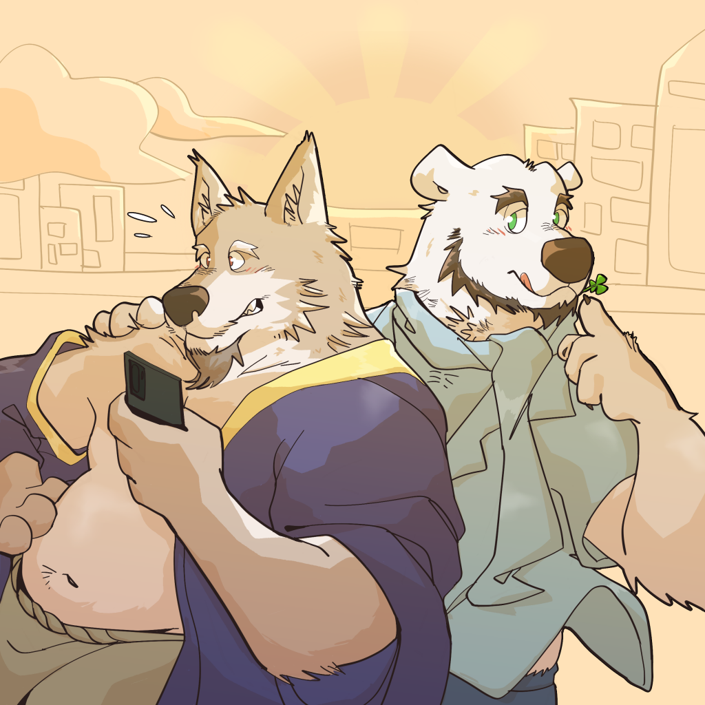 HUSBAND SWITCH by Rominwolf, 犬, 狗, 熊, Can, Amorog