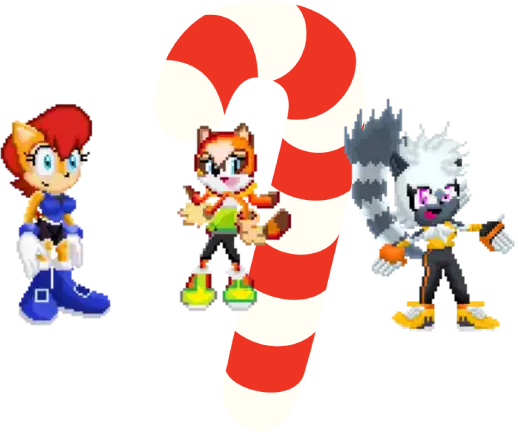 Christmas featuring Sally, Marine and Tangle by Marc Brown part two by shwapneel1999
