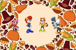 Amy, Sally, Marine and Tangle and Thanksgiving 2021 part four by Marc Brown by shwapneel1999