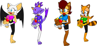 rouge_blaze_sally_and_marine_and_their_stubbed_toes
