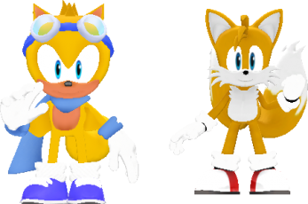ray_and_tails_as_3d_sprites by shwapneel1999