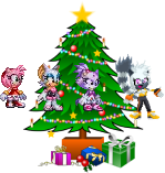 Christmas featuring Amy, Rouge, Blaze and Tangle by Marc Brown part one by shwapneel1999
