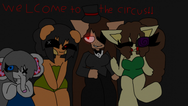 welcome to the circus :) by bloodiedpawss