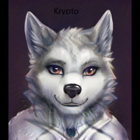 Krypto by furrywolfdog